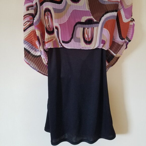 Eyeshadow retro pleated dress sz S - Picture 7 of 7